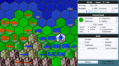 ScreenShot Image : UX-Wargame - Turn-based strategy wargame for Silverlight®